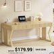 SEDETA 55 Inch Executive Desk Computer Writing Table with Storage Drawers
