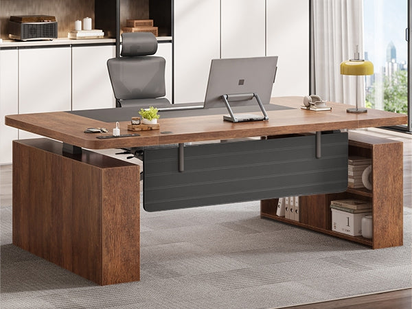 SEDETA | 63 Inch Electric Executive Standing Desk Height Adjustable Co