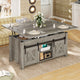 SEDETA® 40 Inch Lift Top Coffee Table Farmhouse 4 in 1 Multi-Function for Living Room