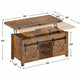 SEDETA® 40 Inch Lift Top Coffee Table Farmhouse 4 in 1 Multi-Function for Living Room