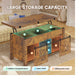SEDETA® 40 Inch Lift Top Coffee Table Farmhouse 4 in 1 Multi-Function for Living Room