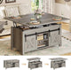 SEDETA® 40 Inch Lift Top Coffee Table Farmhouse 4 in 1 Multi-Function for Living Room