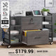 SEDETA 44 Inch 2 Drawer File Cabinet Filing Cabinet