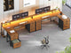 SEDETA 58 Inch L Shaped Gaming Desk with LED Lights Reversible Computer Desk with 7 Drawers and Power Outlet