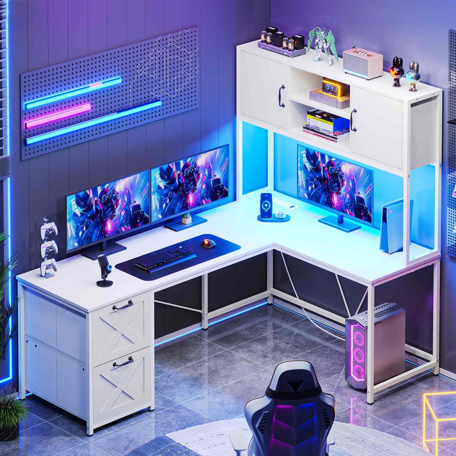 Mayitaです。デスク Amazon.com: SEDETA Corner Desk, 39