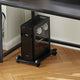 SEDETA® 66 Inch L Shaped LED Gaming Desk Home Office Corner Computer Table with Storage Shelves